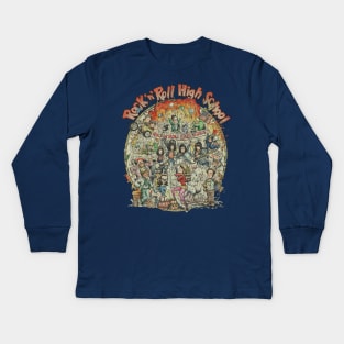 Rock 'n' Roll High School 1979 Kids Long Sleeve T-Shirt